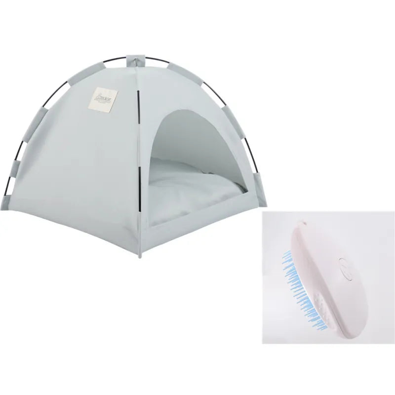 Cat Tent Cooling Mat Dog House Pet Sofa Camping Dog Bed With Cushion For Dog Kennel Indoor Cat Nest Cat Bed Pets Products